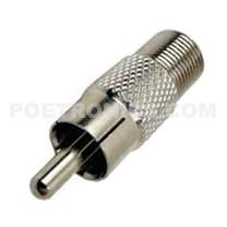 Quality RCA-BC11 F type BNC Female Jack to RCA (Phono) Male Plug Adapter wholesale