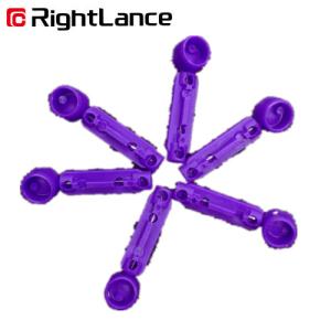 Quality 0.5MM 25G Painfree Sterile Blood Lancet Single Use FDA For Blood Sugar Test wholesale