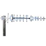 850-2170MHz Tri Band Yagi Antenna GSM 3G Dual Band Base Station Antenna 10dBi