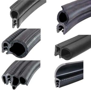 Quality 50-80 Shore A Hardness EPDM Window Door Seal Rubber Weather Strip for Door and Window wholesale