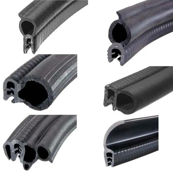 50-80 Shore A Hardness EPDM Window Door Seal Rubber Weather Strip for Door and