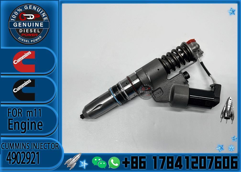M11 ISM11 QSM11 Genuine diesel engine spare part fuel injector 4903472 4088384 4902921 injector nozzle