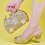 Supoo Popular Italian Ladies Shoes and Matching Bags for Wedding in Fashionable