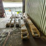 20-22T Long Reach Excavator Booms 13-16m For CAT 320 ZX200 DX200 SY205C , Super