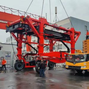 Quality Hydraulic Straddle Carrier Truck Gantry Crane With Battery Power wholesale