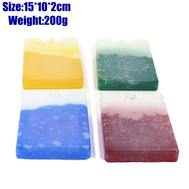 Colorful Small Cheap non-toxic Water Repellent gel mini ice bag plastic ice pack for thermal lunch box