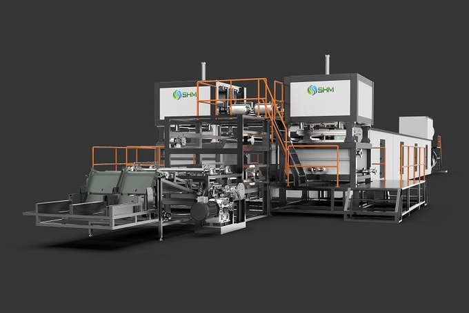 Nursery Seed Tray Making Machine Full Automatic Pulp Molding Machine
