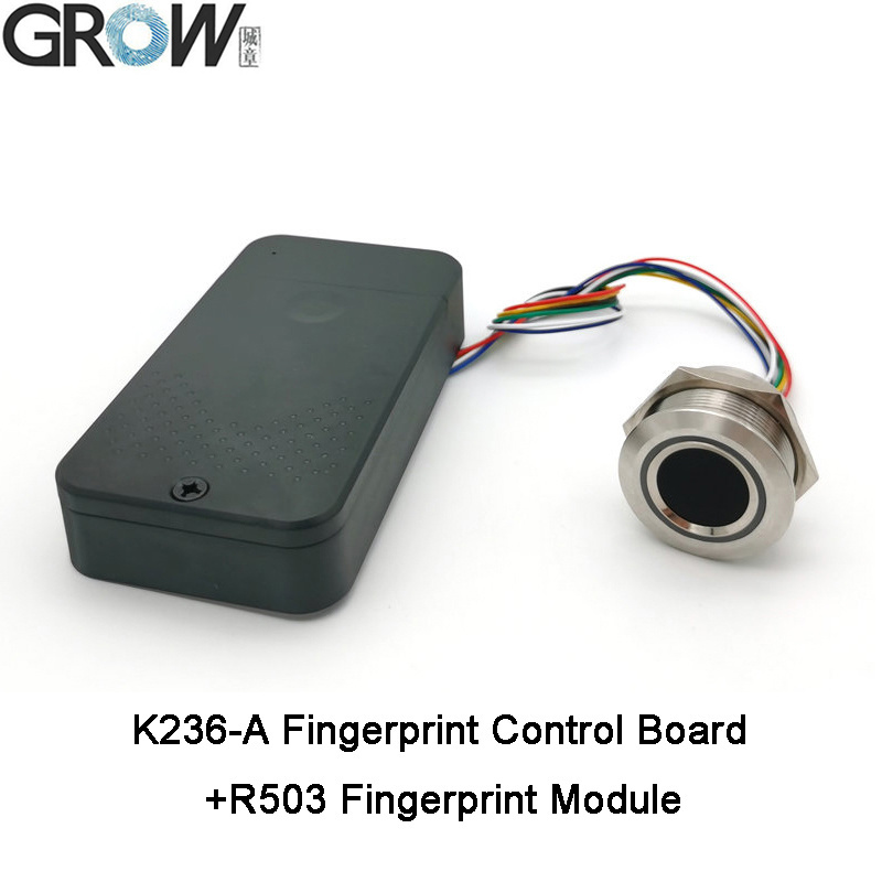 Grow K236-a DC6V 4*AAA Fingerprint Control Board with Battery Case