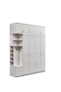 Quality Multiscene Detachable White Wooden Wardrobe For Small Bedroom Adjustable wholesale