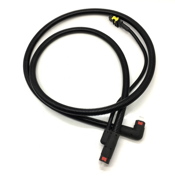 Black Heatable SCR AdBlue Lines SCR System Adblue Heating Hose