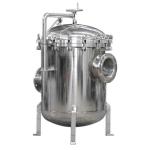 Home Large-Diameter Stainless Steel Bag Filter Vessel Weighing 62KG with