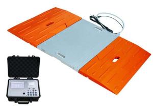 Quality 40T LED Portable Axle Weighing Scales Overload Protection wholesale