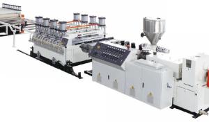 Quality JWELL PVC Semi Skinning Co Extrusion Foam Wpc PVC Board Making Machine wholesale