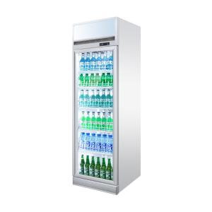 Quality Refrigeration Single Glass Door Vertical Beverage Refrigerator wholesale