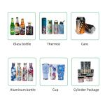 Windows 7 Rotary Inkjet Printer Varnish Digital UV Printing Machine