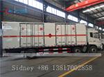 Dongfeng 6X2 Refrigerated Van Truck with Thermo King Refrigerator