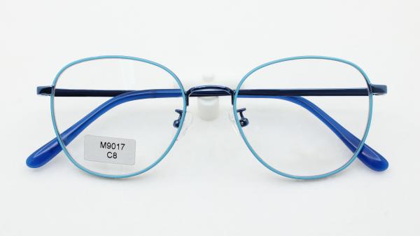 Unisex Metal Eye Glasses Blue Light Blocking Glasses Eyeglasses Frame Anti Blue