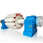 Heavy Duty Pelton Wheel Turbine Generator Stainless Steel 6-10kV Rated Voltage