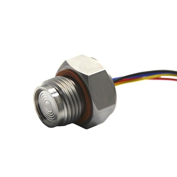 Hydraulic System Flush Thin Film Pressure Transducer Thread Installation