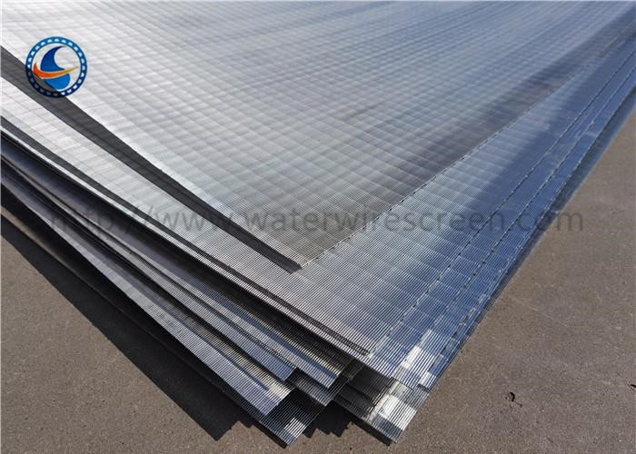 Stainless Steel 321 Wound Wedge Wire Screen Panels For Filter