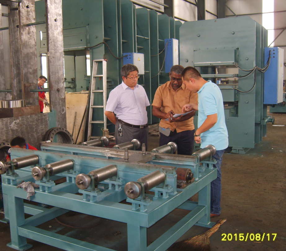 PLC Controlled Hydraulic Vulcanizing Press Machine for Customized Rubber Products