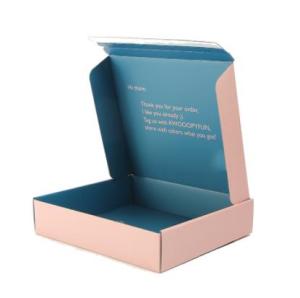 Quality Youfu BV FSC Gift Packaging Boxes Cardboard Shipping 500pcs CMYK 4C Color wholesale