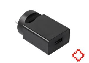 Quality EN/IEC 60601 Certified 5V 2A Medical Power Supply | 12V AC Adapter &amp; 24V USB Charger with AU Plug for Healthcare Device wholesale