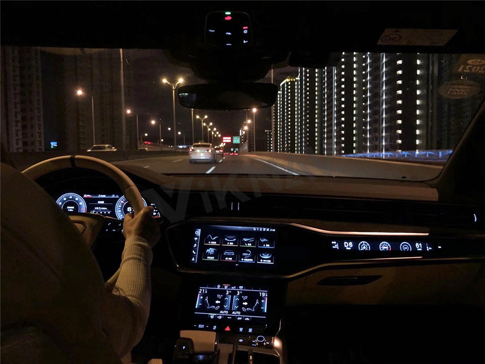 A4 A5 A6 Q7 Audi Android Radio LCD Copilot Display Head Unit