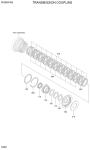 Excavator Spare Parts Disc Clutch ZGAQ-02025 For R180W9S R210W-9