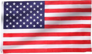 Quality Double Sided National 3x5 Or Custom Size For Election Voting Or Waving Flag wholesale