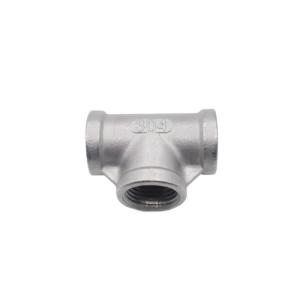 Quality Stainless Steel Hygienic Tee Pipe Fittings Casting with Competitive Model NO. Tee wholesale