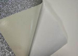 Quality Silver Water Activated Self Adhesive Glitter Paper 12 &quot; * 12 &quot; With Jumbo Rolls wholesale