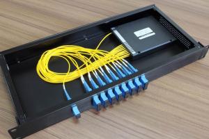 Quality 16CH Multiplexer Demultiplexer Fiber Optic MUX / DEMUX CWDM wholesale