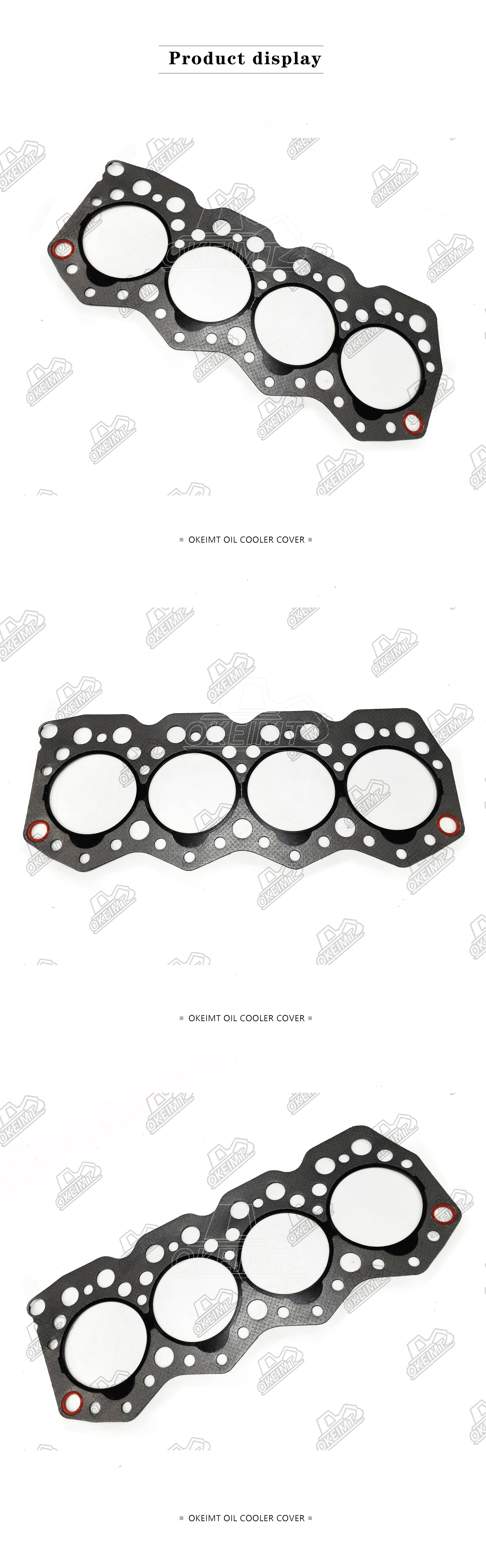 Asbestos Cylinder Head Gasket 32A0102204 For Mitsubishi S4S Engine Caterpillar Forklift