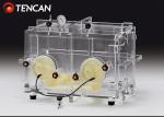 10mm Thickness Inert Atmosphere Glove Box Lab Chemical Acrylic 500mm