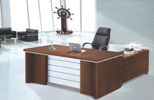 Quality modern wood office manager table furniture in warehouse wholesale