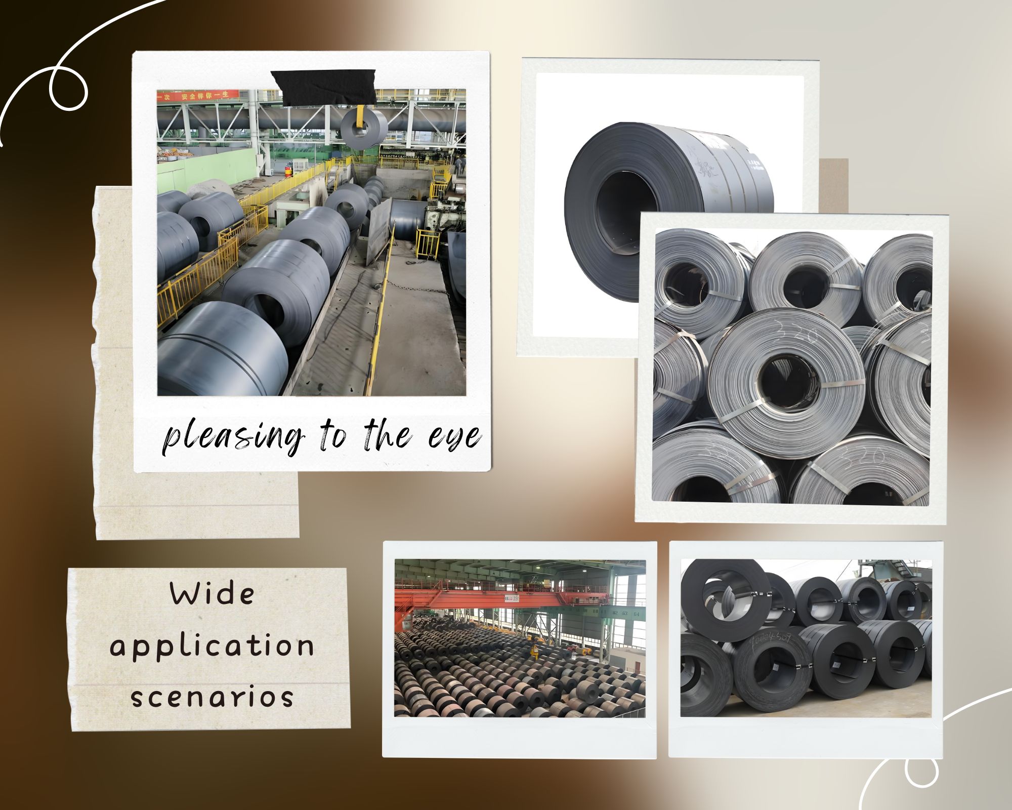 Straight Hair Hot Rolled Steel Coil Custom Online Order Direct from for Competitive
