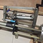 resin spray gun with fiber chopper