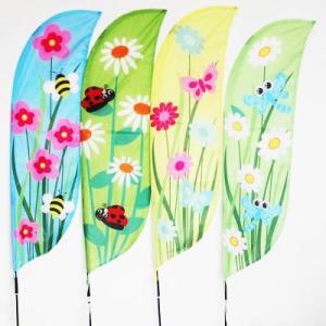 Quality Spring Seasonal Garden Flag Flowers wholesale