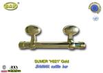Italy style metal casket hardware H021 zamak coffin bar, funeral handle gold
