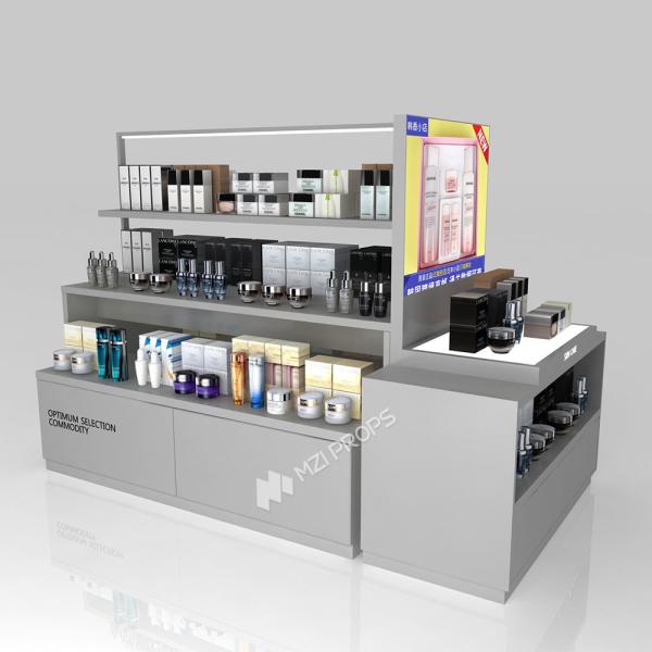 GDR06-CMM09 Retail Display Stand with 40mm Soft Film Light Box and LED Strips