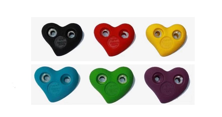 10-Piece Gecko King 2018 Rock Climbing Wall Holds in Different Colors for Alternation