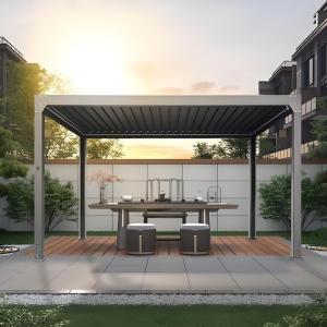 Quality Powder Coated Outdoor Aluminum Pergola Versatile For All Seasons wholesale