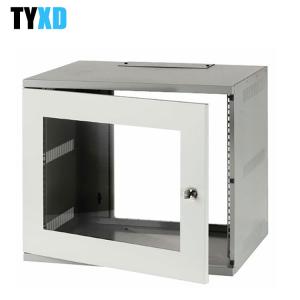 Quality 6U 12U Wall Mount Server Rack Cabinet Glass Door / Mesh Door Optional wholesale