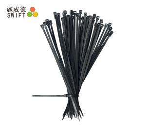 Quality Black Bulk Cable Ties 2.5 * 100mm For Hand Using UL 94V - 2 Flame Retardant wholesale