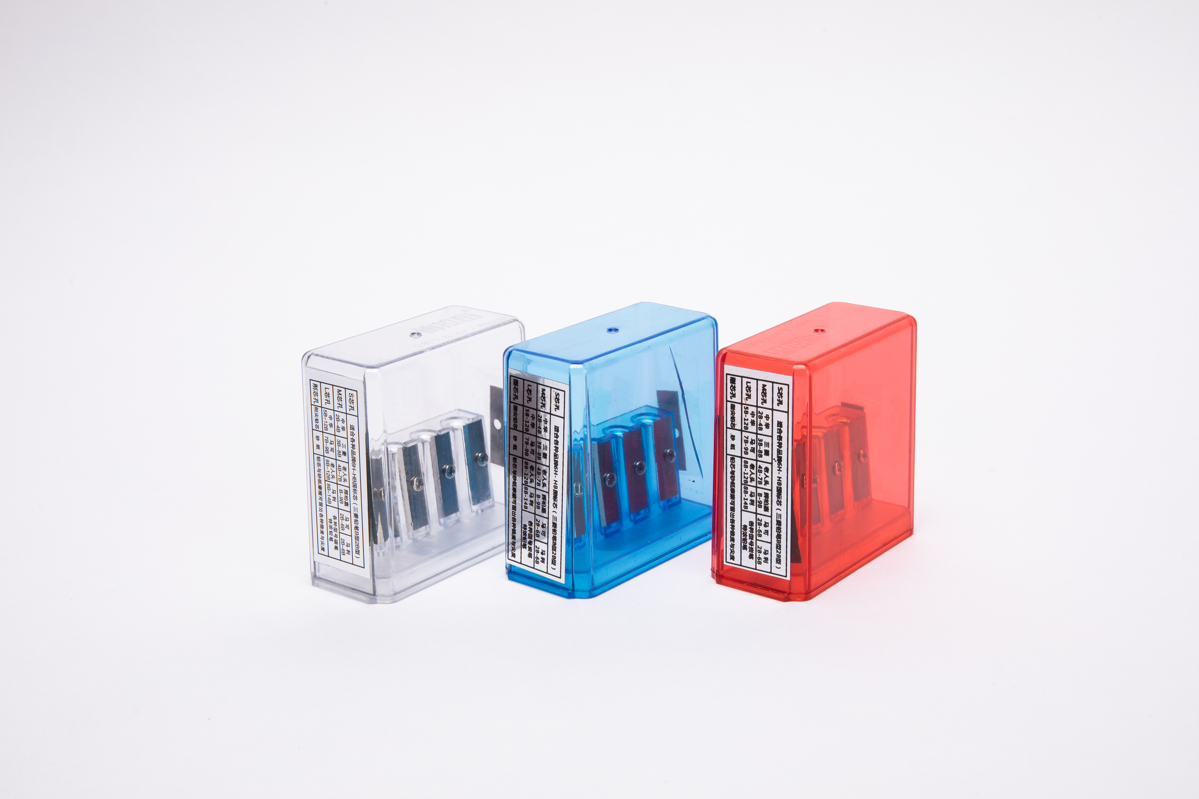 Ordinary Pencils Four Hole Sketch Lead Sharpener For Art Use