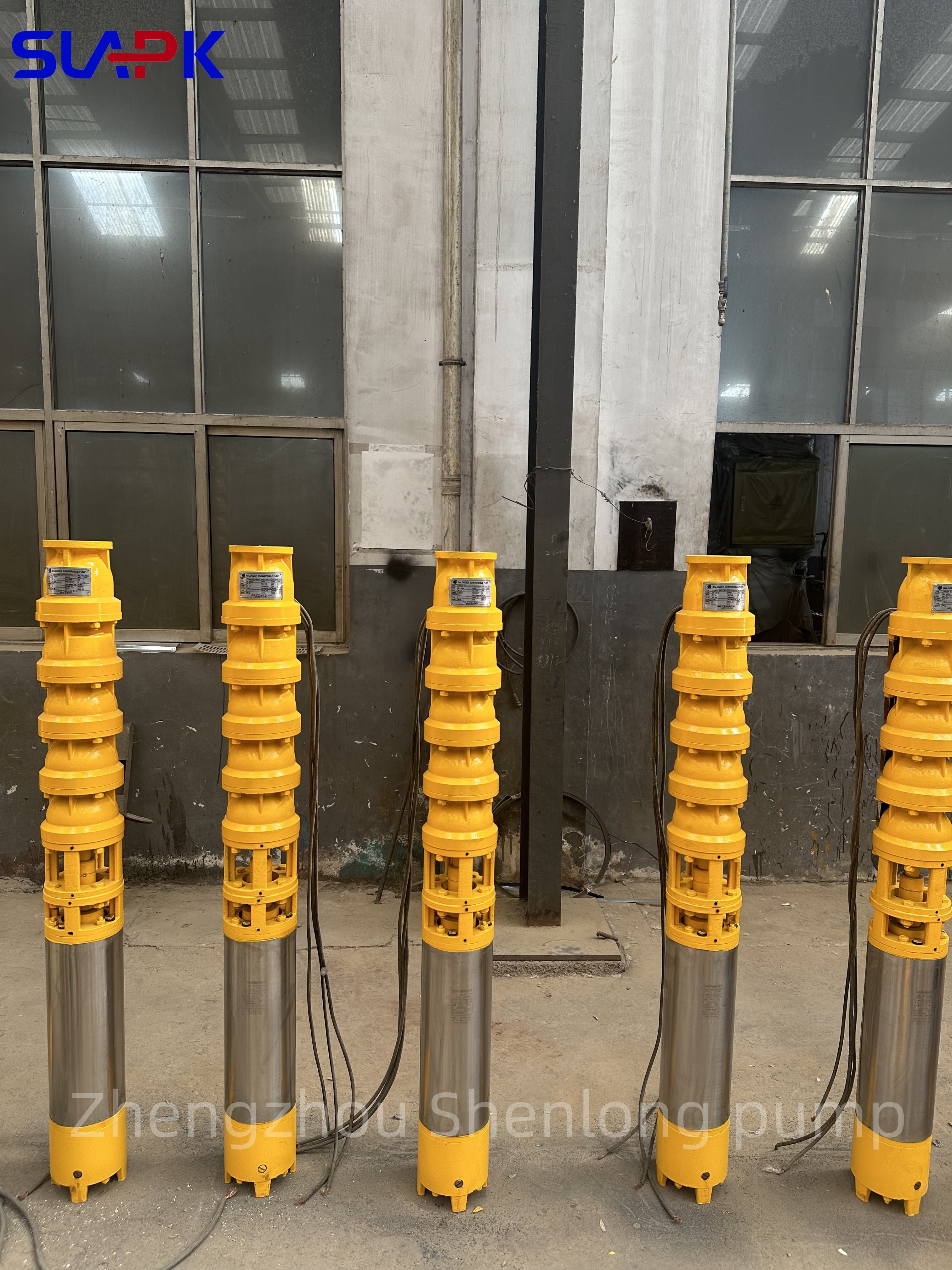 Deep Well Submersible Pump 100m³/h 60m Stainless Steel