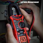 HT206B Auto Range Digital Clamp Meters , 600A AC Current Clamp Meter