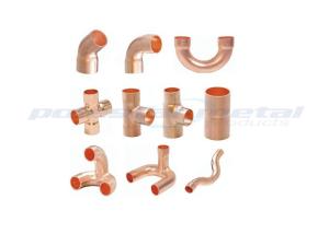 Quality Custom T2 Copper Pipe Fittings For Air Conditioner / Refrigeration Sweat Adaptor wholesale
