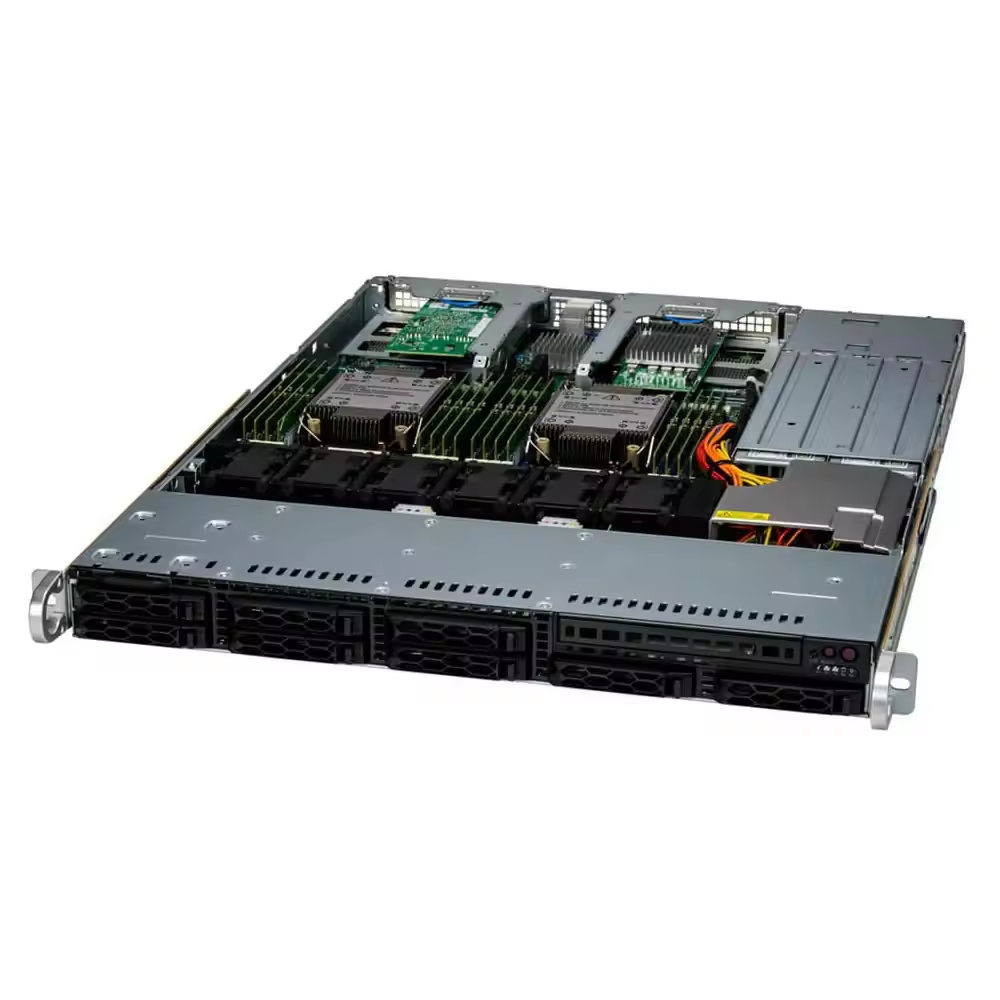 Supermicro Sys-121c-Tn2r X13 CLouDDC PCIe 5.02 1U 2 CPU SSD Rack Server with AOC-ATG-i2TM